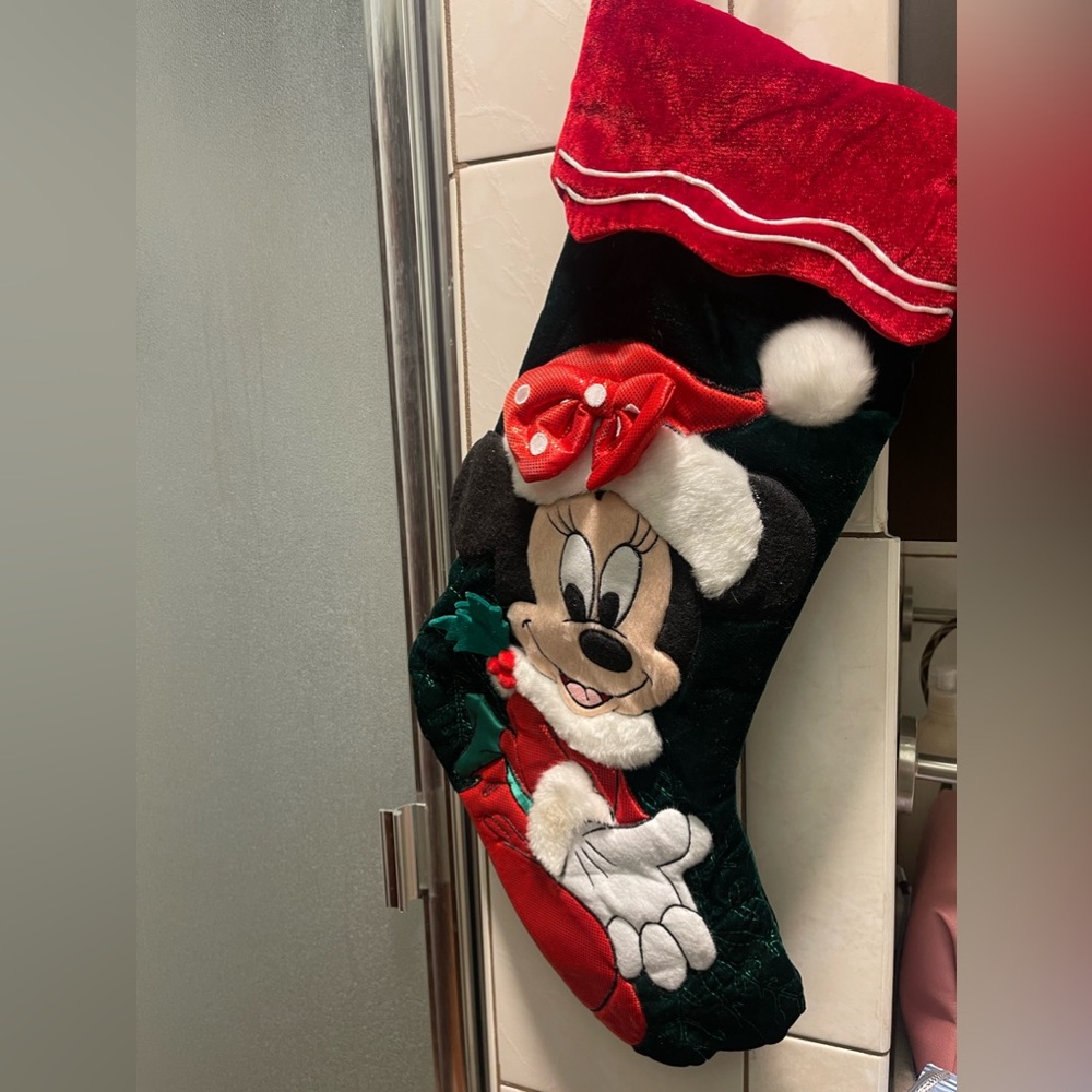 Minnie Mouse Christmas Stocking